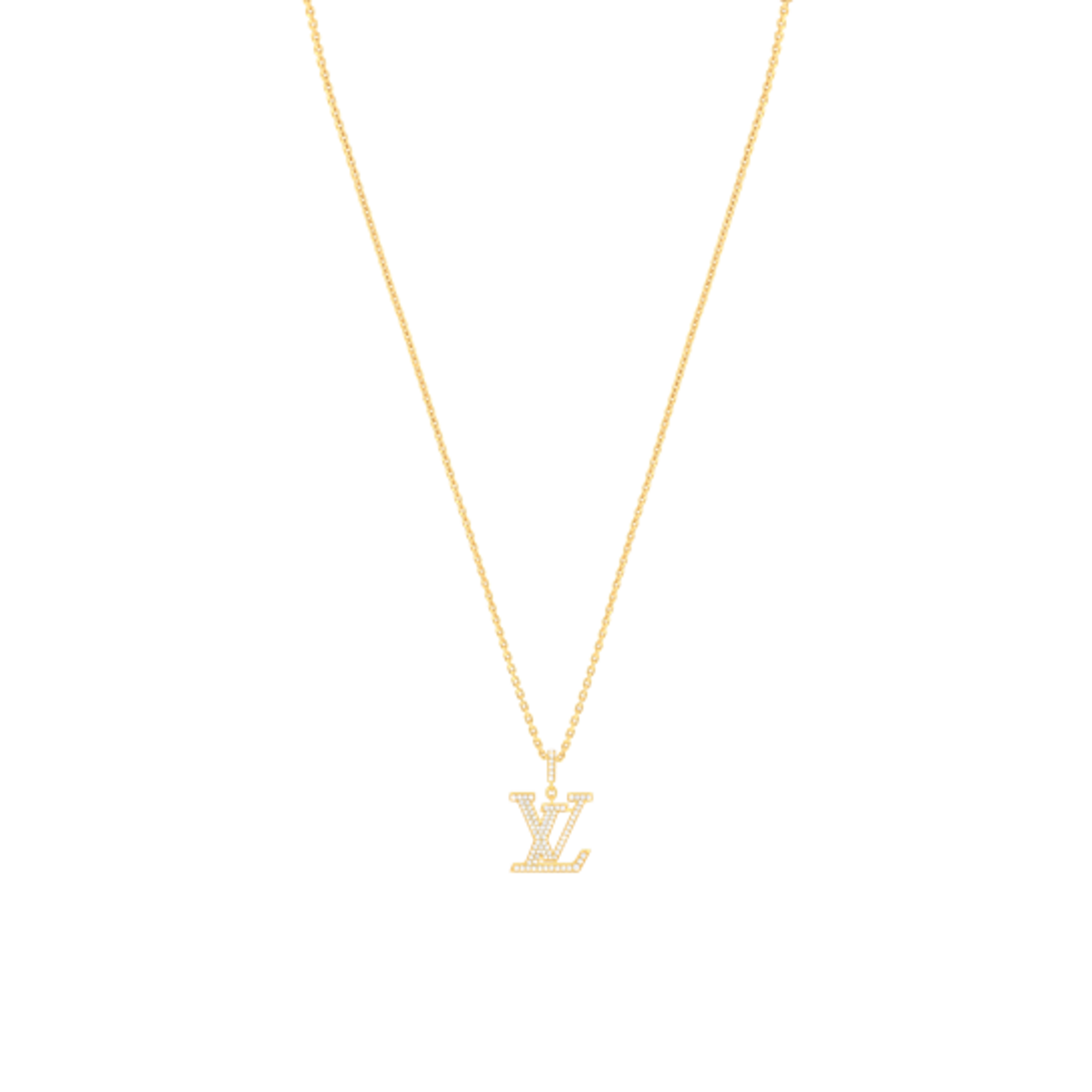 LV Idylle Blossom Pendant, Yellow Gold And Diamonds - Jewelry ...